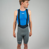 Men's Unrecognized Bib Shorts - Dark Grey
