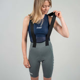 Women's Unrecognized Bib Shorts - Dark Grey