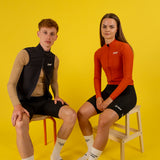 Women's Ukendt Long Sleeve Summer Jersey - Tennis Red