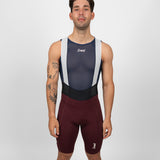 Men's Unrecognized Cargo Bib Shorts - Maroon