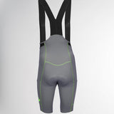 Men's WOYM Cargo Bib Shorts - Steel Grey