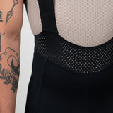 Men's WOYM Cargo Bib Shorts - Dyed Black