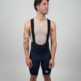 Men's WOYM Cargo Bib Shorts - Obsidian Blue