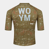 Men's WOYM Jersey - Olive Glitch