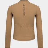 Men's Ukendt Long Sleeve Summer Jersey - Ghiaia