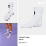 WOYM Socks - White