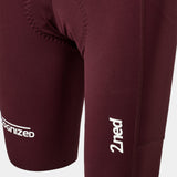 Women's Unrecognized Cargo Bib Shorts - Maroon