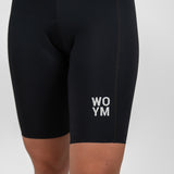 Women's WOYM Bib Shorts - Nero