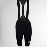 Women's WOYM Cargo Bib Shorts - Jet Black