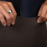 Women's WOYM Cargo Bib Shorts - Smoked Clay