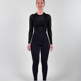 Women's Unrecognized Bib Tights - Dyed Black