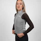 Women's Silent Gilet - Light Grey