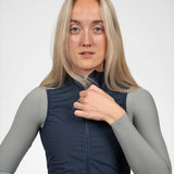 Women's Silent Gilet - Navy