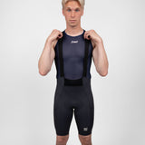 Men's WOYM Cargo Bib Shorts - Storm