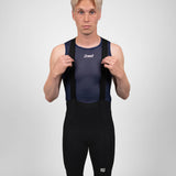 Men's WOYM Cargo Bib Shorts - Nero