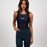 Women's WOYM Cargo Bib Shorts - Night Blue