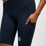 Women's WOYM Cargo Bib Shorts - Night Blue