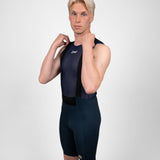 Men's WOYM Cargo Bib Shorts - Night Blue