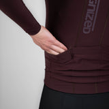 Women's Unrecognized Long Sleeve Jersey - Bordeaux