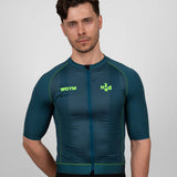 Men's WOYM Jersey - Deep Aqua Green