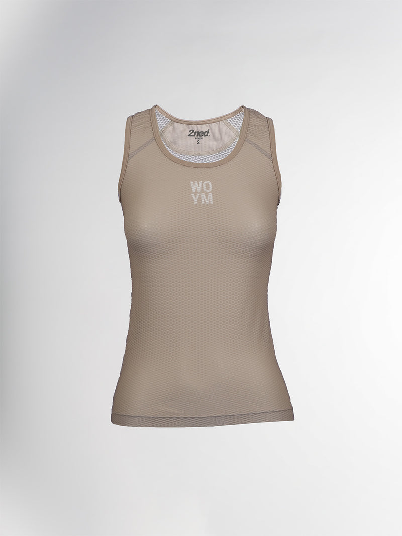 Women's WOYM Base Layer Bone Grey