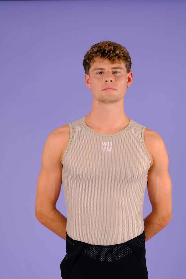 Men's WOYM Base Layer Bone Grey