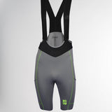 Men's WOYM Bib Shorts - Steel Grey