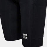 Men's WOYM Cargo Bib Shorts - Nero