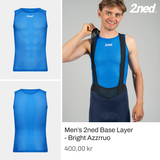 Men's 2ned Base Layer - Bright Azzurro