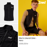 Men's Ukendt Gilet - Nero