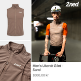 Men's Ukendt Gilet - Sand