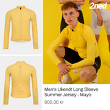 Men's Ukendt Long Sleeve Summer Jersey - MAYO