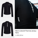 Men's Ukendt Thermal Jersey - Nero