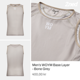 Men's WOYM Base Layer - Bone Grey