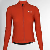 Women's Ukendt Long Sleeve Summer Jersey - TENNIS RED