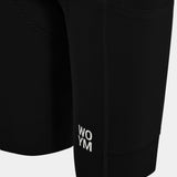 Women's WOYM Cargo Bib Shorts - Nero