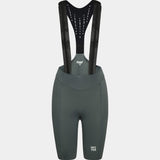 Women's WOYM Cargo Bib Shorts - Pewter