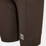 Women's WOYM Cargo Bib Shorts - Smoked Clay