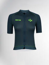 Women's WOYM Jersey Deep Aqua Green