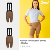 Women's Ukendt Bib Shorts - MOCHA